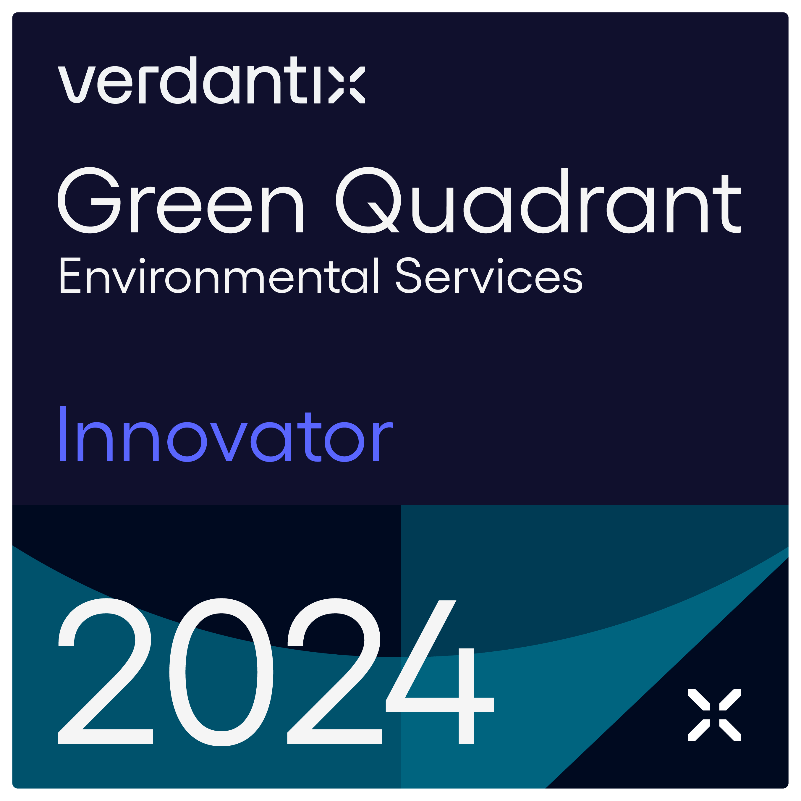 verdantix Green Quadrant Environmental Services Awarded Innovator Status
